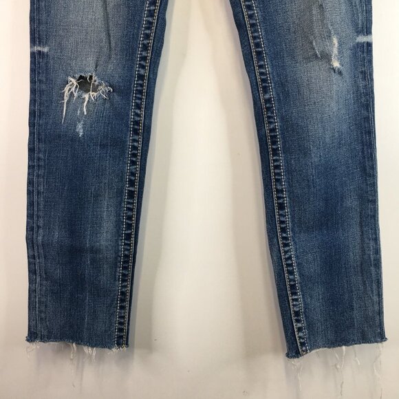 Miss Me The M Series Distressed Skinny Jeans Size 27 - Picture 4 of 13